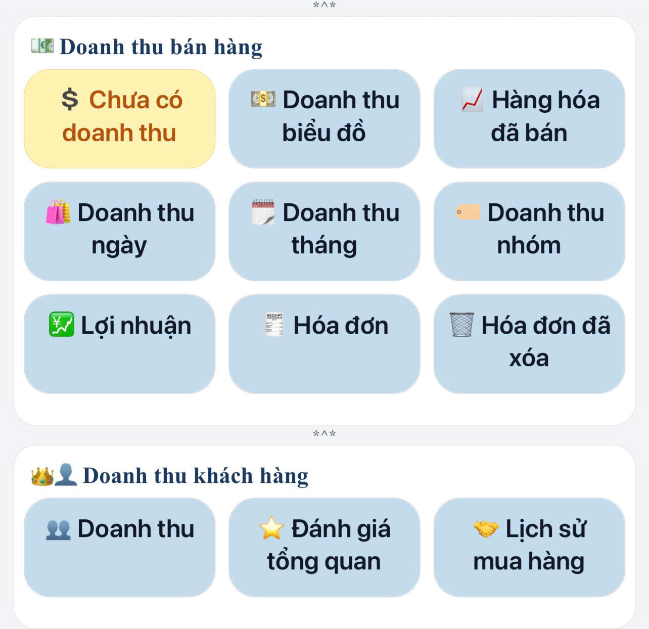 giao diện phần mềm quản lý nhà hàng
