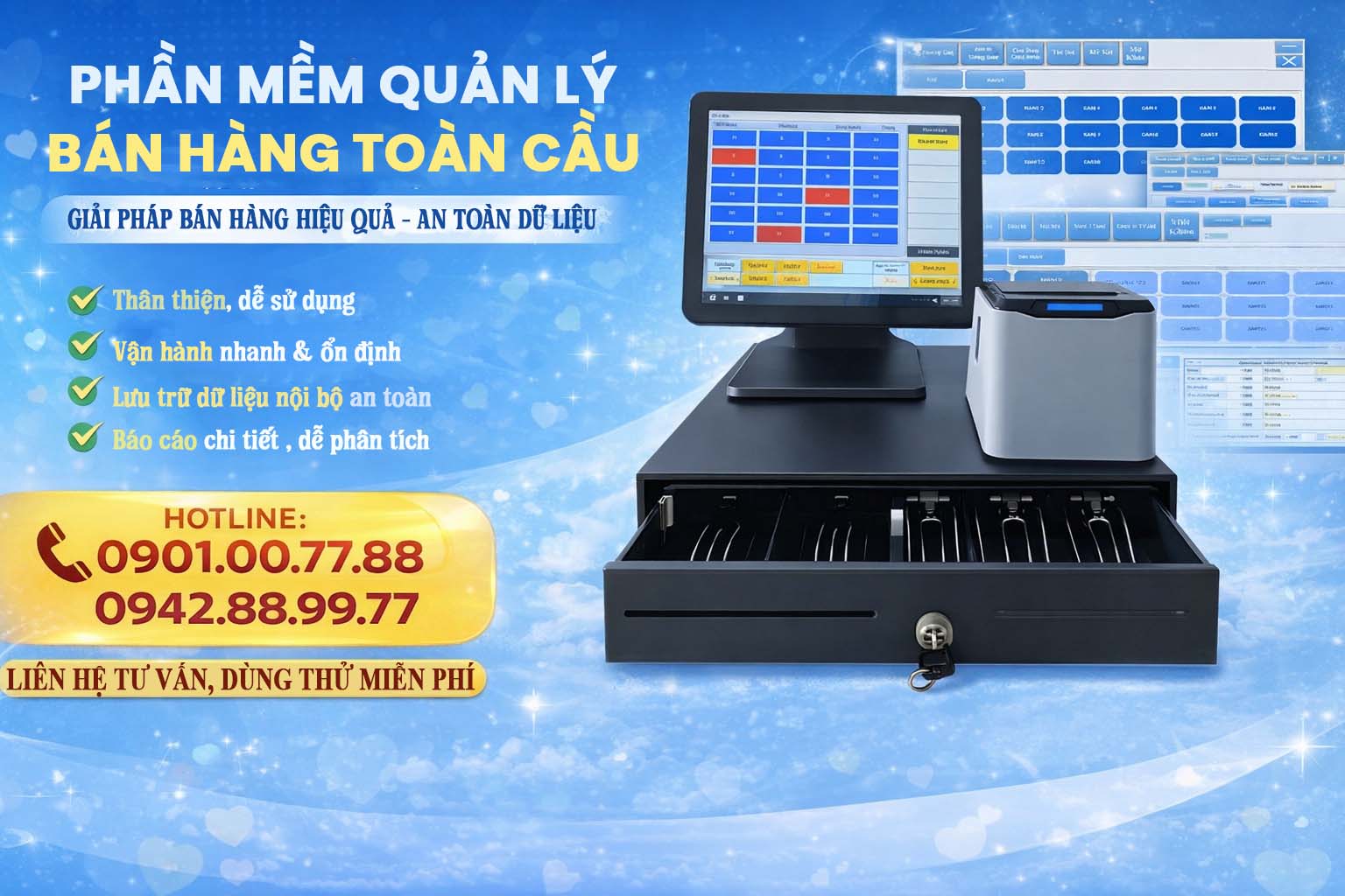 phần mềm quản lý nhà hàng Toàn Cầu