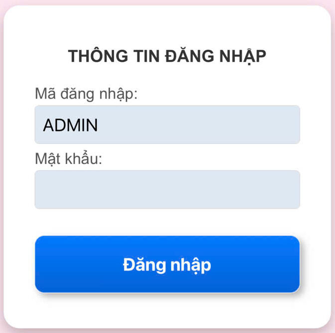 giao diện phần mềm quản lý nhà hàng